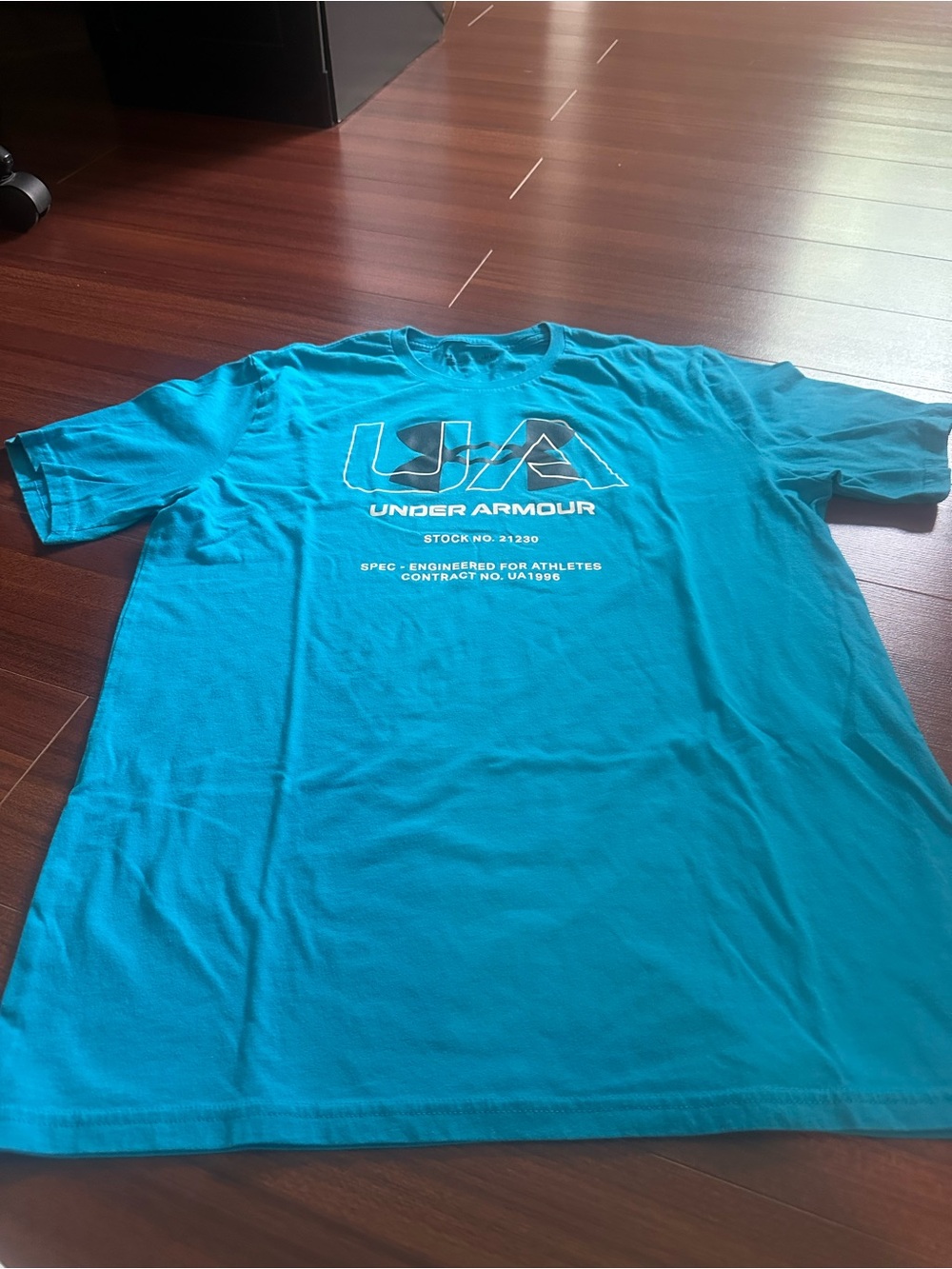 Under Armour Men's Bright Teal Short Sleeve Logo Tee